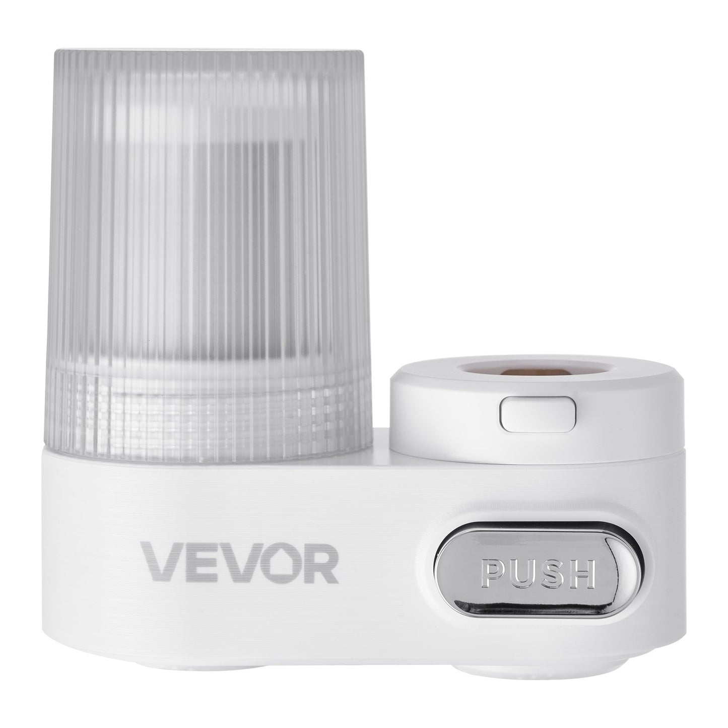 Faucet Mount Water Filter Vertical White